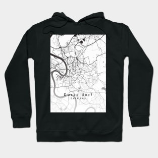 Düsseldorf Germany City Map Hoodie